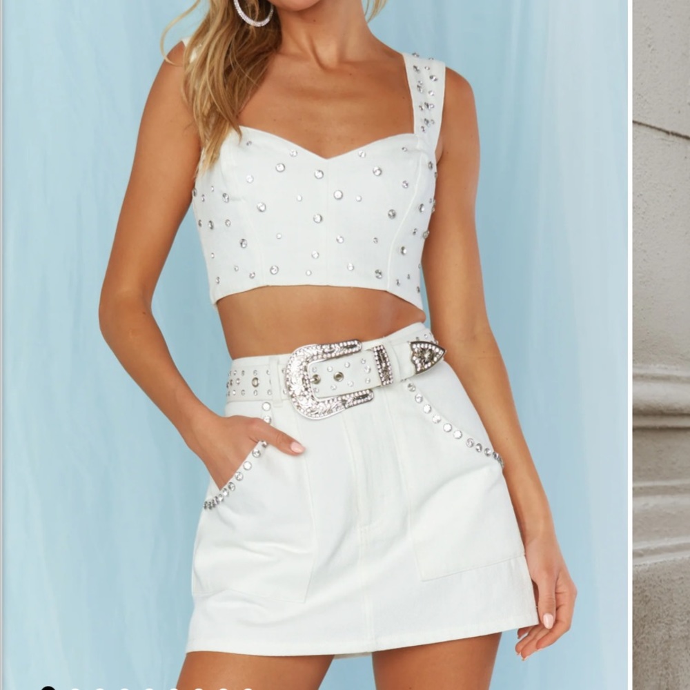 Show Me Your MUMU Shania Skirt & Top